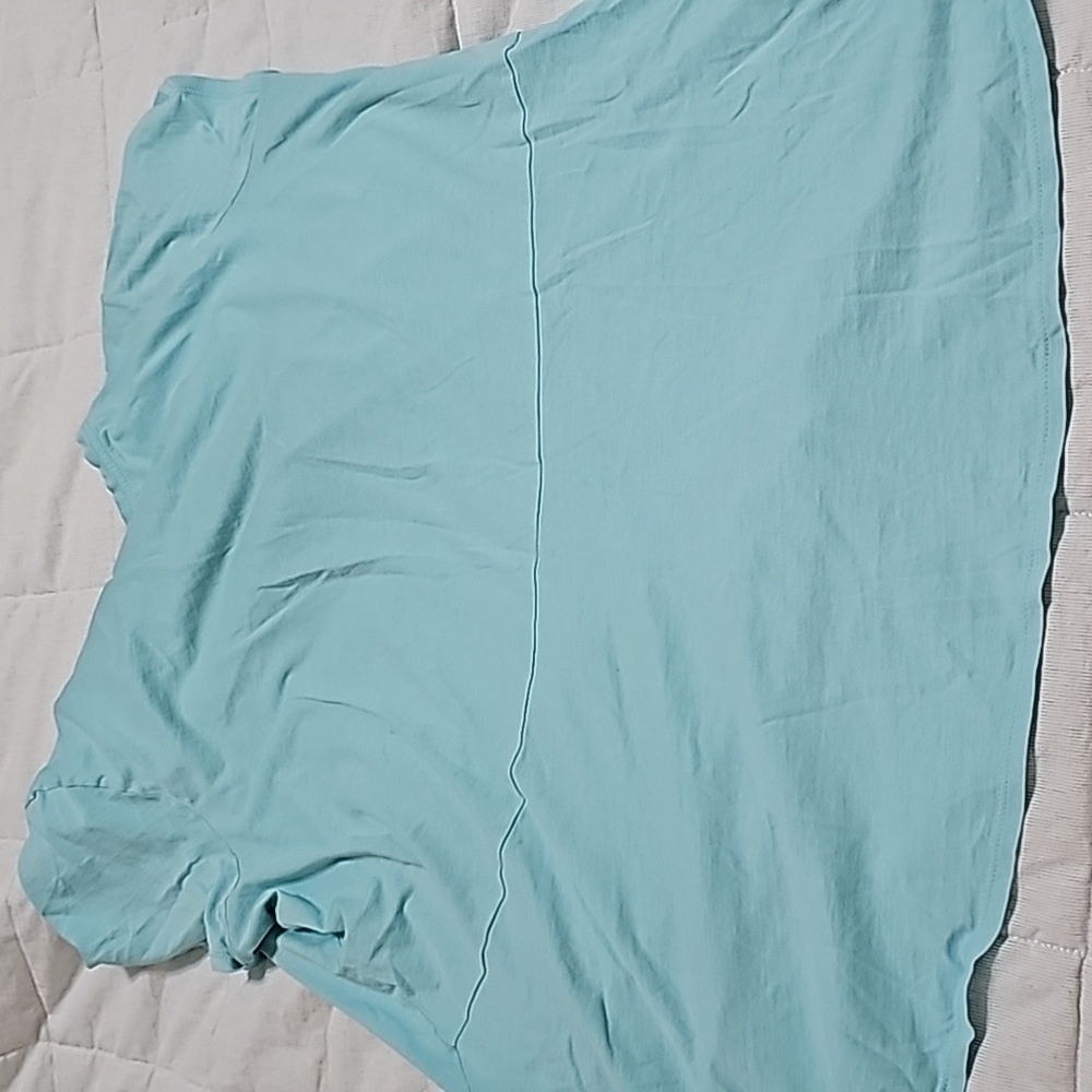 Pure Jill jjill 1x short sleeve tshirt aqua - Picture 3 of 3